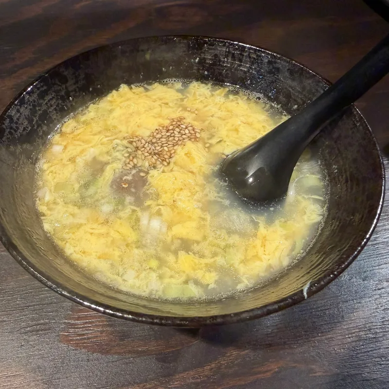 牛タンたまごスープ