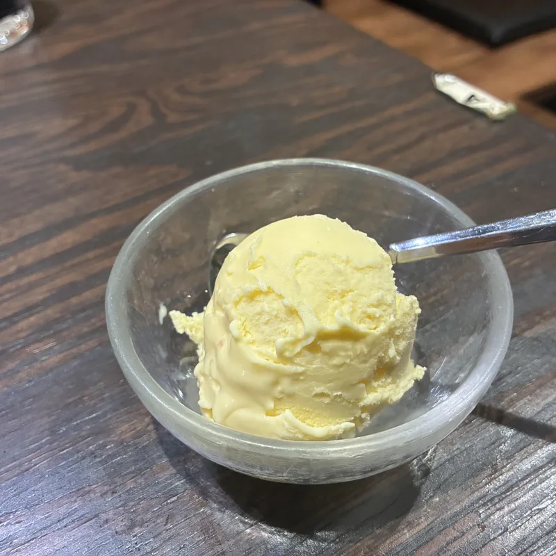 バニラアイス