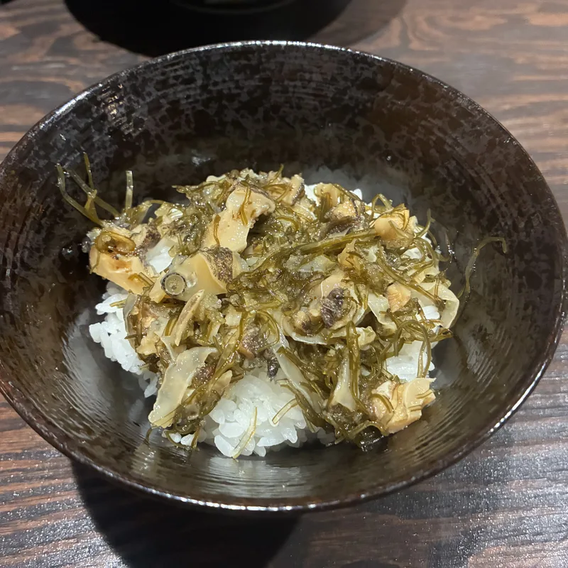 つぶ松前漬け丼